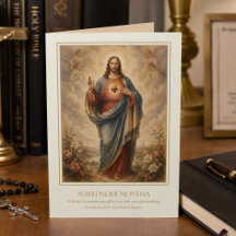 Oração da Novena de Entrega ao Sagrado Coração de 