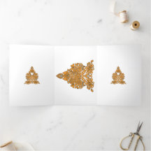 Paisley Floral Art - Decor Laranja Boho