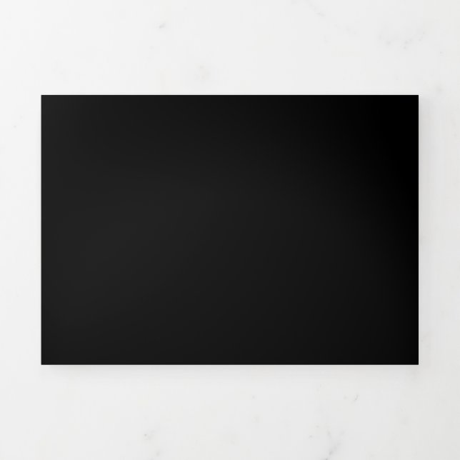 Cartão Com Dobra Tripla Placa de dobra para três letras (Cobrir)