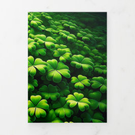 Cartão Com Dobra Tripla Salm 23 KJV Tract - Lamb Doce