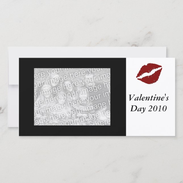 Cartão com fotos 2010 do dia dos namorados (Frente)