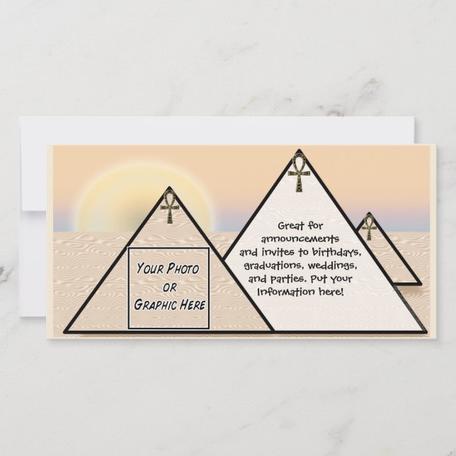 Cartão com fotos Ankh (Frente)