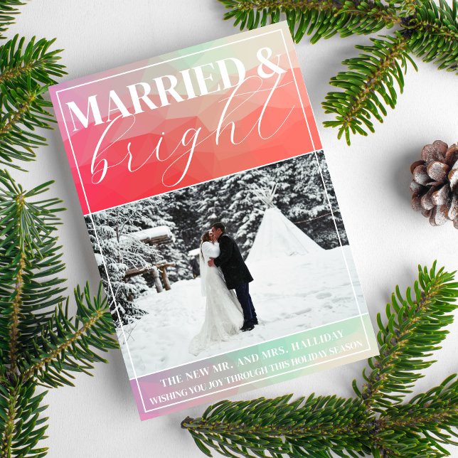 Cartão com fotos Brilhante de Natal Feliz da Famíl (Criador carregado)