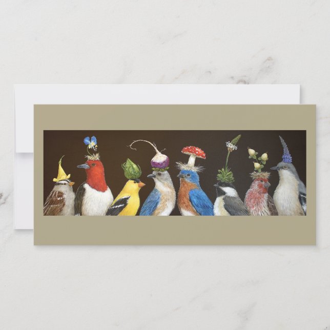 Cartão com fotos Buzz e Lulu (Frente)