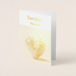 Cartão com fotos de Amor Personalizado - Cartão Ro