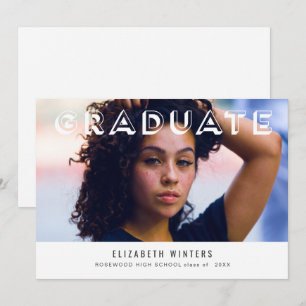 cartão com fotos de Anúncio de Formando 2019 - Let