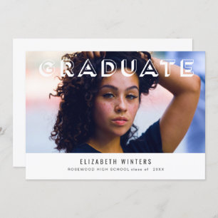 cartão com fotos de Anúncio de Formando 2019 - Let