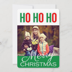 CARTÃO COM FOTOS de Cartões de natal Holiday HO 