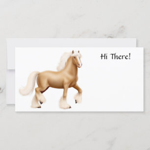 Cartão com fotos de Cavalo de Antepe Cigano