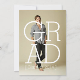 Cartão com fotos de Convite de festas de Formando 