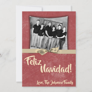 cartão com fotos de Destensão de Grunge Vermelho X