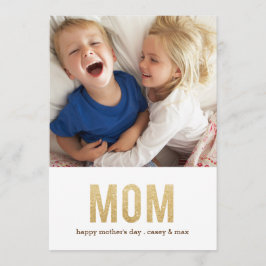 Cartão com fotos de dia de as mães de Letras Negri