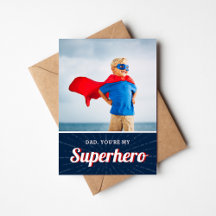 Cartão com fotos de Dia de os pais personalizado s