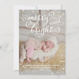 Cartão com fotos de Feliz e Feriados Brilhantes Ch