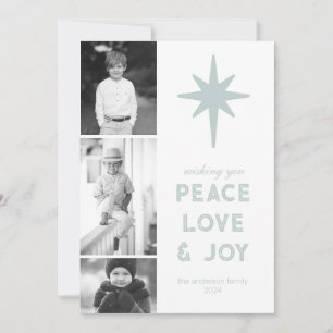 Cartão com fotos de feriado Anderson