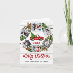 Cartão com fotos de Feriado de Caminhão da Fazenda