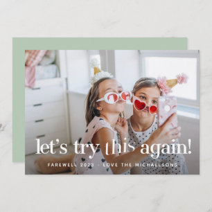 cartão com fotos De Feriado De Casa Da Moeda "Tent