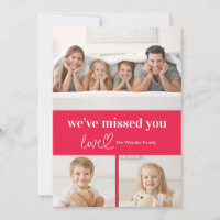 Cartão com fotos de Feriado de COR EDITÁVEL de Not