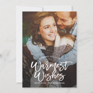 Cartão com fotos de Feriado de COR EDITÁVEL do Pin