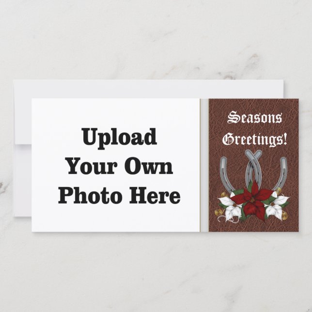 Cartão com fotos de Feriado de Feriado Ocidental (Frente)