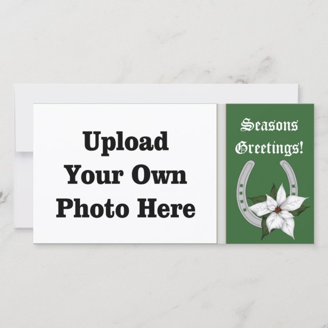 Cartão com fotos de Feriado de Feriado Ocidental (Frente)