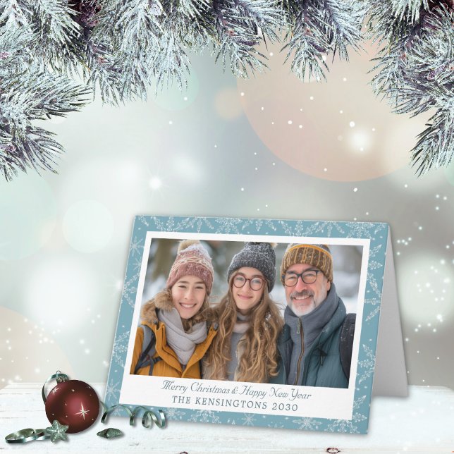 Cartão com fotos de Feriado Dobrado do Floco de Ne (Criador carregado)