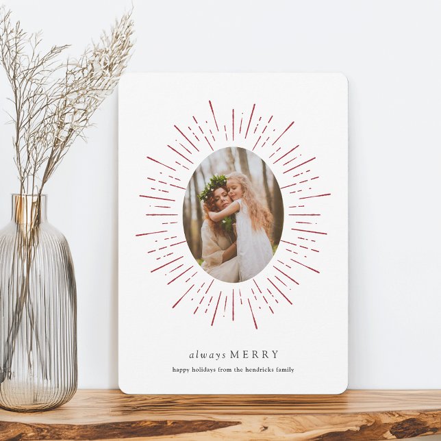 Cartão com fotos de Feriado Radiante | Aromas (Criador carregado)