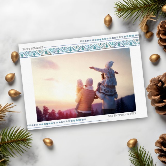 Cartão com fotos de Férias (Criador carregado)