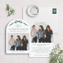 Cartão com fotos de Férias Corporativas de Arch do