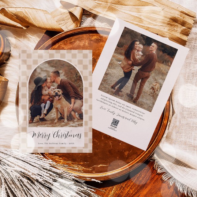 Cartão com fotos de Férias de Natal do Script Bohe (Criador carregado)