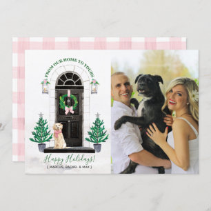 Cartão com fotos de férias de Ouro