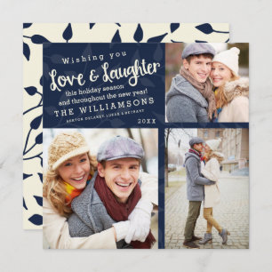 Cartão com fotos de Férias do Amor e Raios / Marin