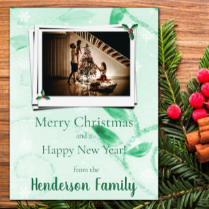 Cartão com fotos de Férias Flat do Verde