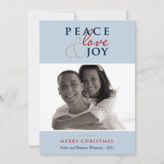 Cartão com fotos de Férias Patriótico