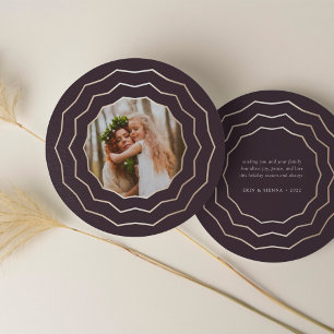 Cartão com fotos de Férias Redondas em Círculo Bri