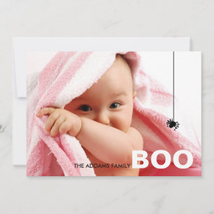 Cartão com fotos de Halloween Contemporâneo