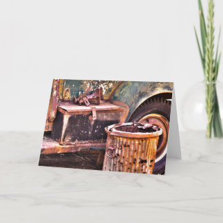 Cartão com fotos de HDR