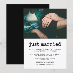 cartão com fotos de máquina de escrever Recem ca