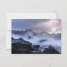 Cartão com fotos de Paisagem Costeira da Noruega