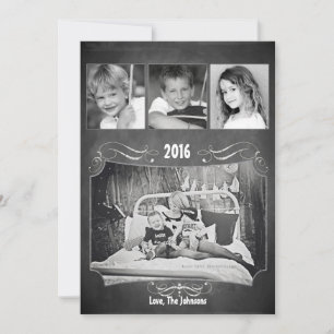 cartão com fotos de professores do Conselho XMAS C