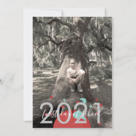 Cartão com fotos de Script Moderno da Apple no Pri