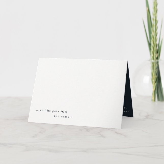 Cartão com fotos de Simplicidade de Natal Religios (Frente)