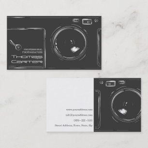 Cartão com fotos digital para fotógrafos profissio