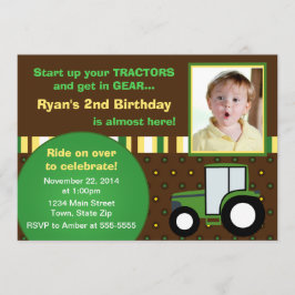 Cartão com fotos do convite 5x7 do aniversário do