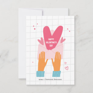 Cartão com fotos do Dia do Namorados Feliz