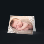 Cartão com fotos dos flocos de neve do inverno do<br><div class="desc">Projetado pelo fat*fa*tin. Fácil personalizar com sua própria texto,  foto ou imagem. Para pedidos feitos sob encomenda,  contacte por favor o fat*fa*tin diretamente. As cargas feitas sob encomenda aplicam-se.

www.zazzle.com/fat_fa_tin
www.zazzle.com/color_therapy
www.zazzle.com/fatfatin_blue_knot
www.zazzle.com/fatfatin_red_knot
www.zazzle.com/fatfatin_mini_me
www.zazzle.com/fatfatin_box
www.zazzle.com/fatfatin_design
www.zazzle.com/fatfatin_ink</div>