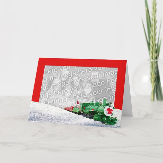 Cartão com fotos expresso do macaco da peúga (Frente)