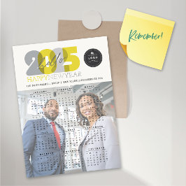 Cartão com fotos Magnético de Ano Novo Calendário 