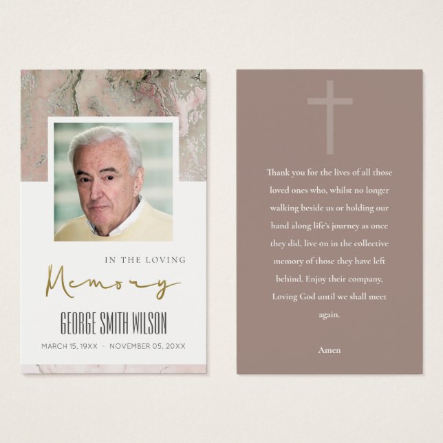 CARTÃO COM FOTOS MEMORIAL DE ORAÇÃO DE SIMPATIA AG (Frente & Verso)