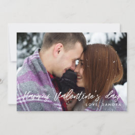 cartão com fotos moderno feliz dia de os namorados